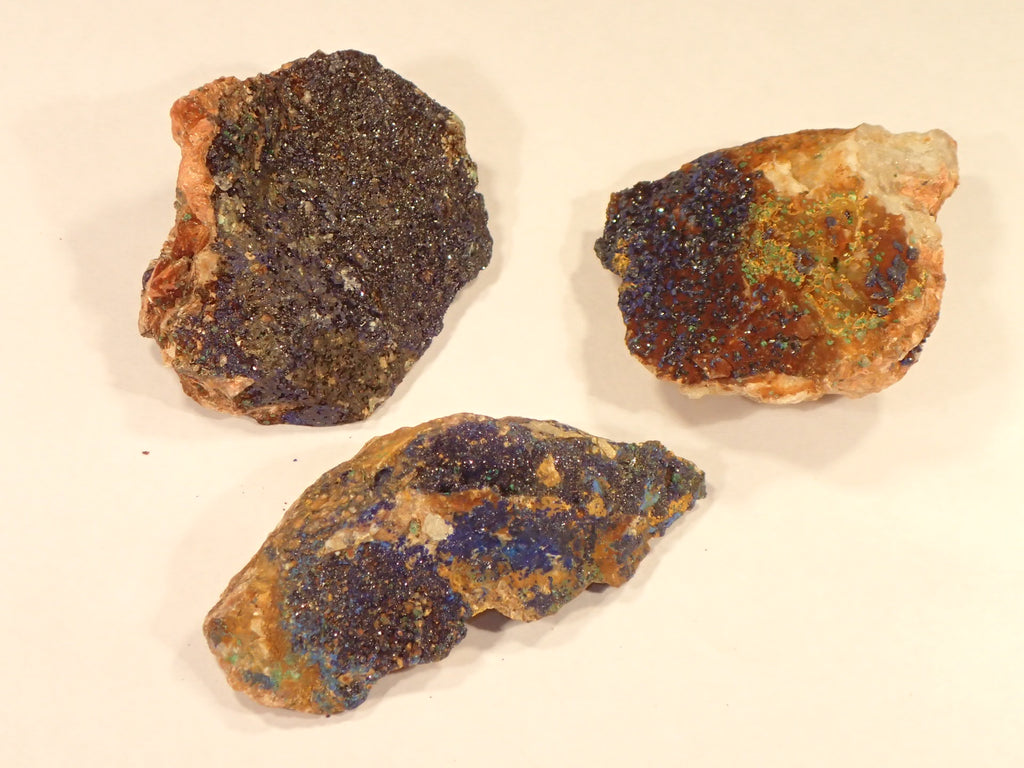 Azurite - Blue Coated Rocks