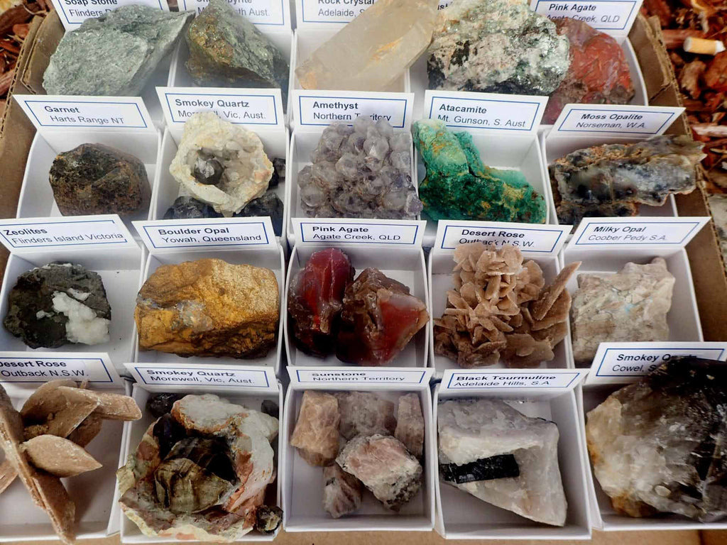 Minerals Boxed - All Australian Ones
