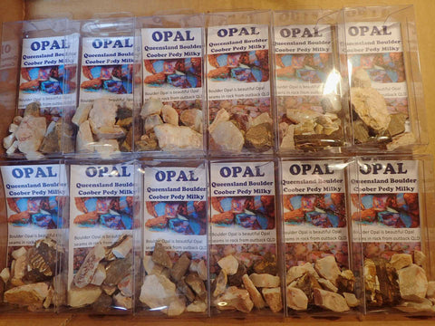 Minerals In Hanger - Opal