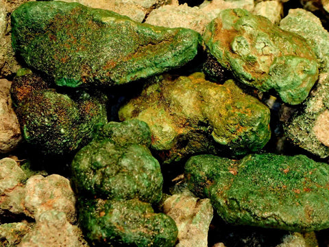 Malachite - Green Nodules