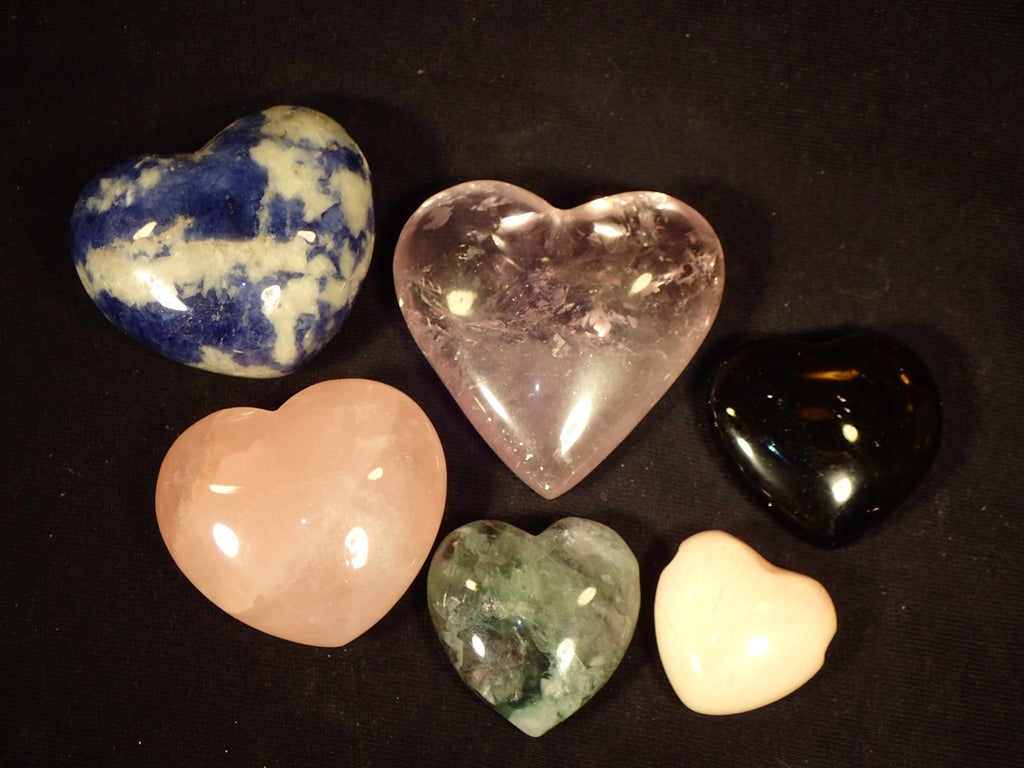 Hearts - Many Gemstones