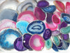 Agate Slices, Mixed Colours Or Specify