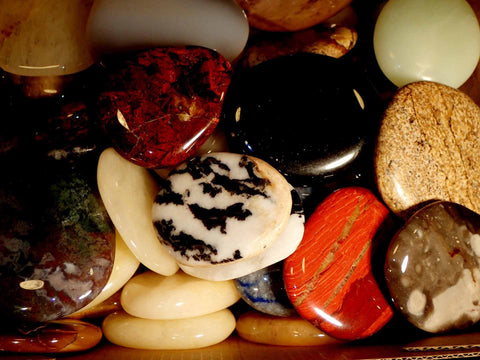 Smooth Polished Oval Stones